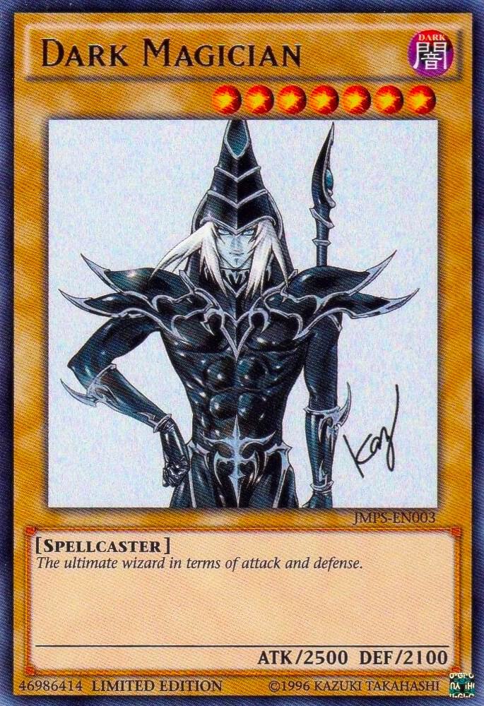Dark Magician JMPS-EN003 card from Shonen Jump Magazine Promos