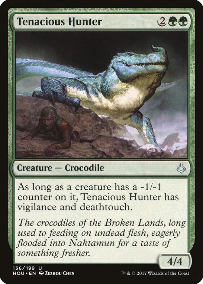 Tenacious Hunter 136 card from Hour of Devastation
