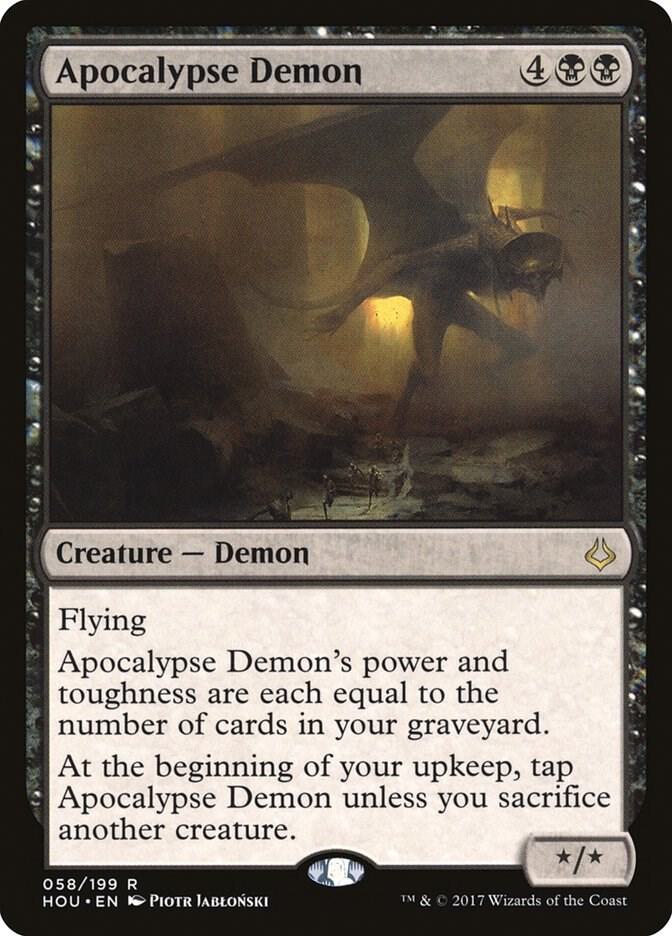 Apocalypse Demon 58 card from Hour of Devastation