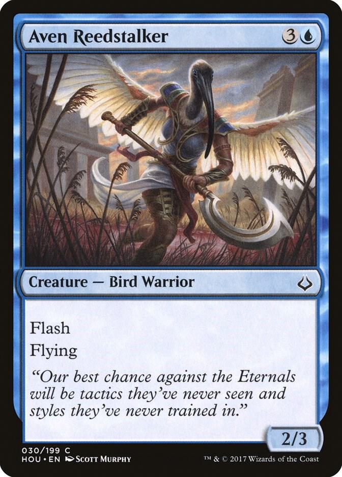 Aven Reedstalker 30 card from Hour of Devastation