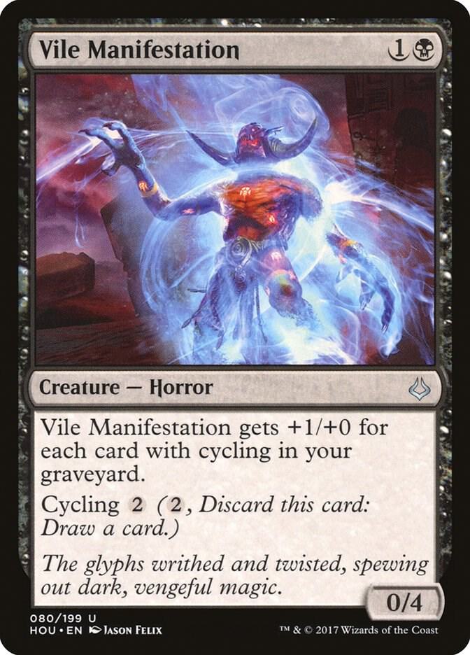 Vile Manifestation 80 card from Hour of Devastation