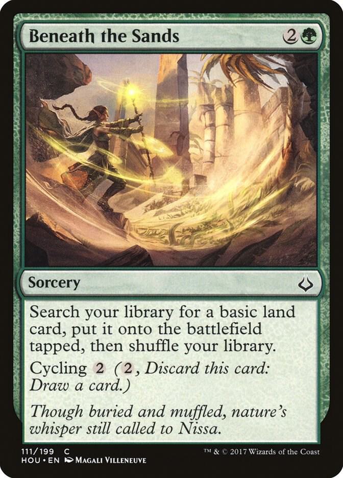 Beneath the Sands 111 card from Hour of Devastation