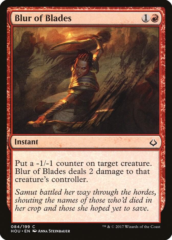 Blur of Blades 84 card from Hour of Devastation