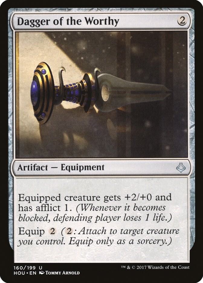 Dagger of the Worthy 160 card from Hour of Devastation