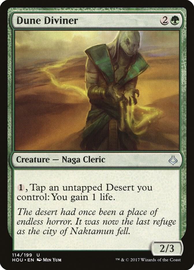 Dune Diviner 114 card from Hour of Devastation