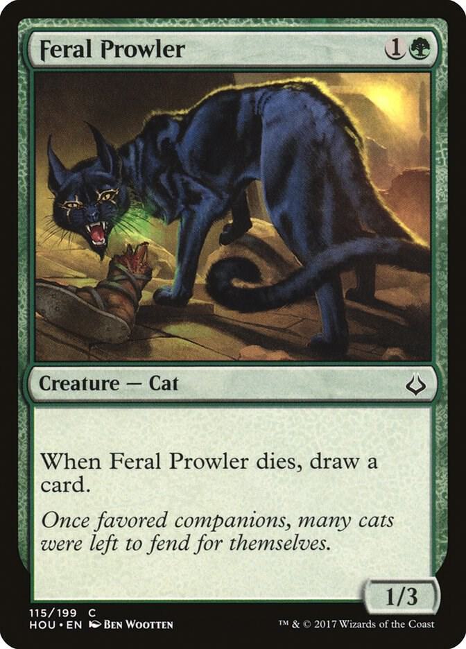 Feral Prowler 115 card from Hour of Devastation