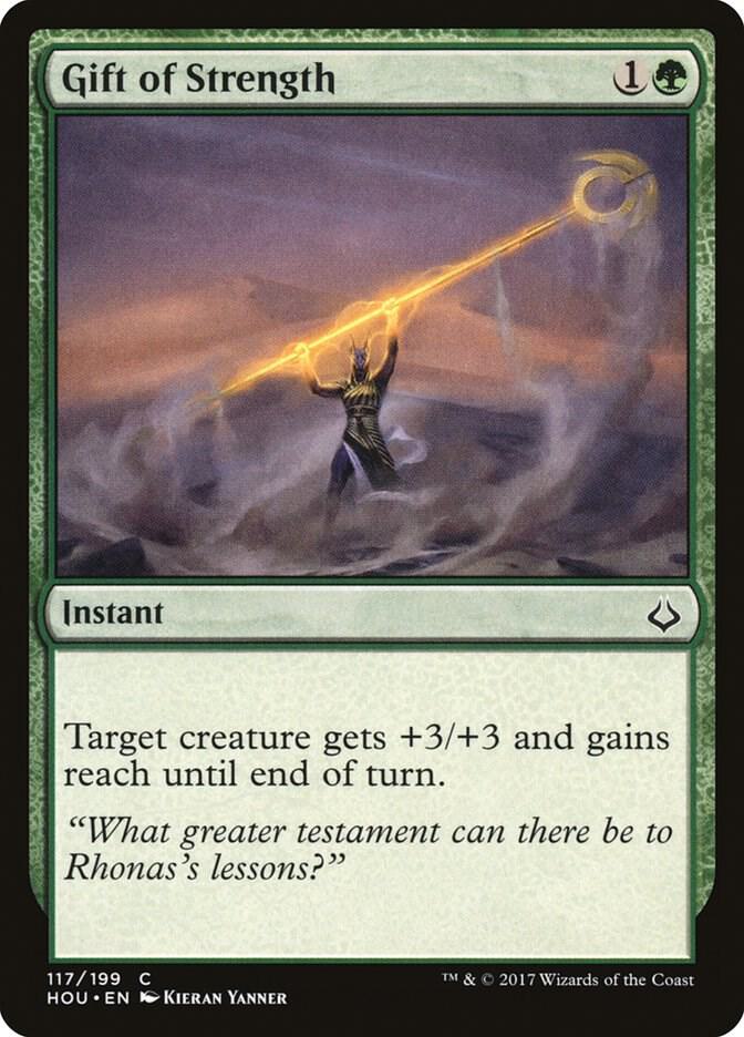 Gift of Strength 117 card from Hour of Devastation