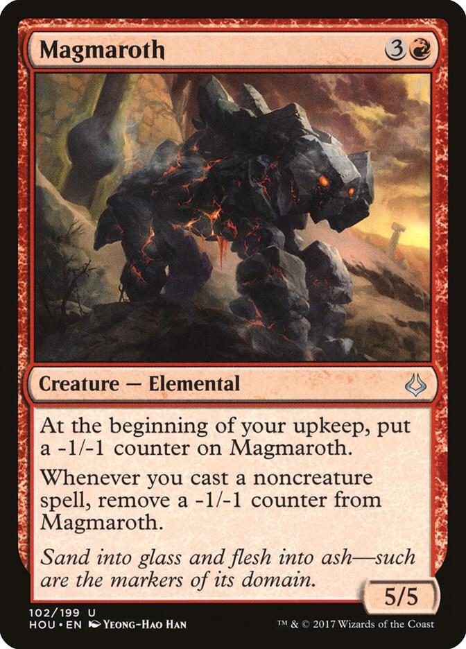 Magmaroth 102 card from Hour of Devastation