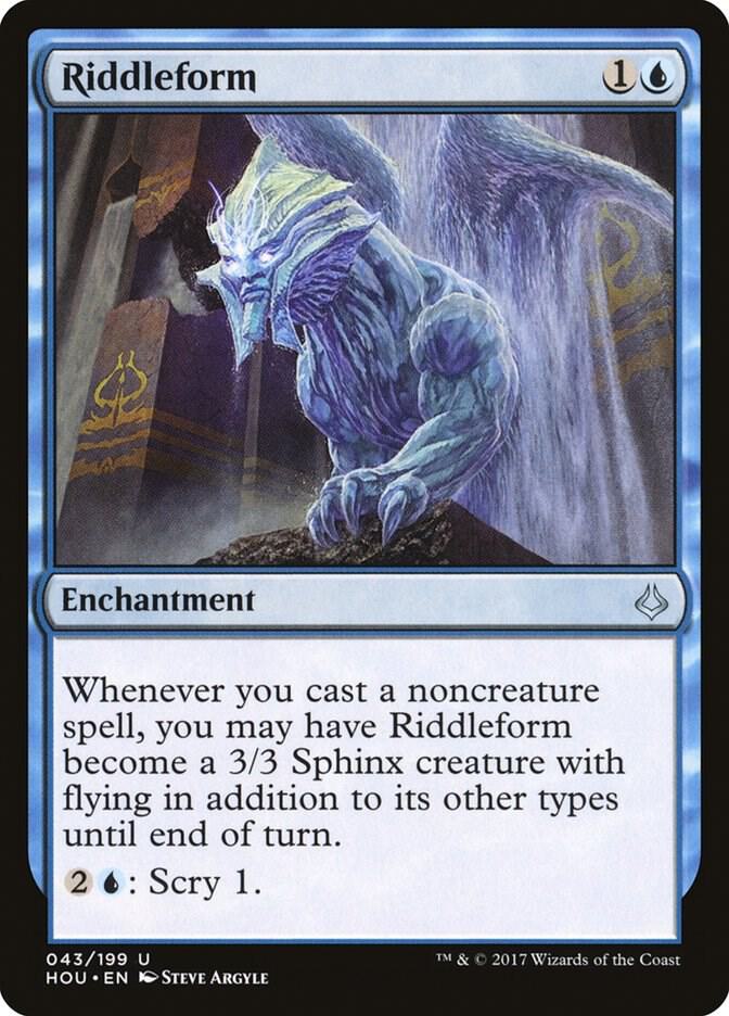 Riddleform 43 card from Hour of Devastation