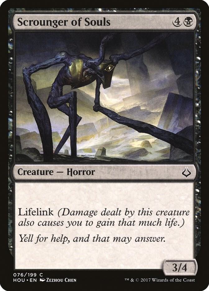 Scrounger of Souls 76 card from Hour of Devastation