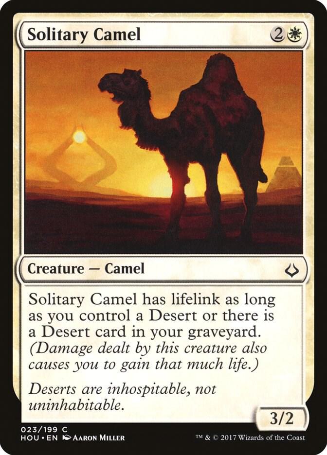 Solitary Camel 23 card from Hour of Devastation