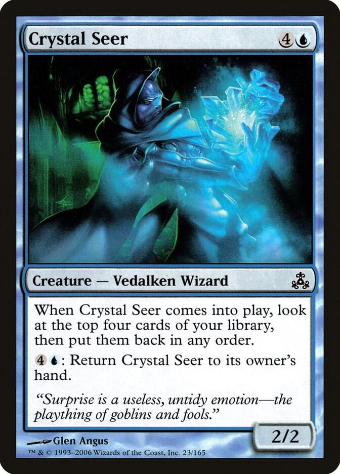 Crystal Seer 23 card from Guildpact