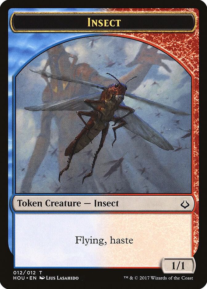 Insect Token 12 card from Hour of Devastation