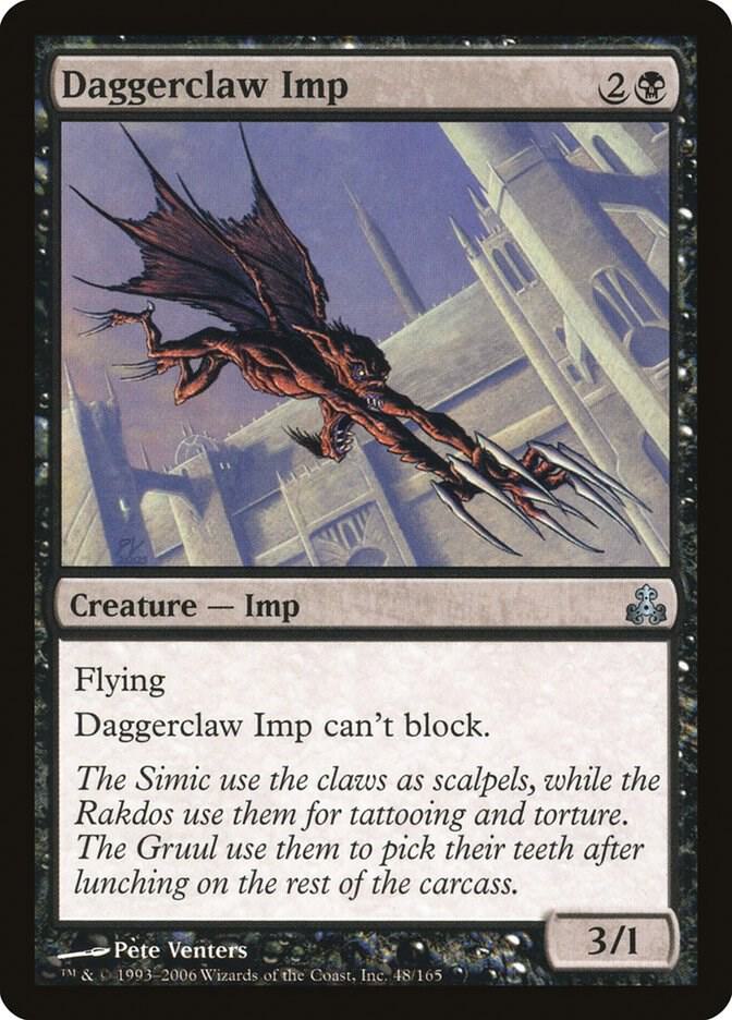 Daggerclaw Imp 48 card from Guildpact