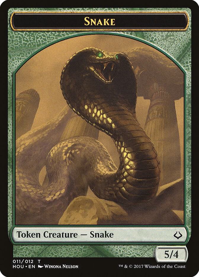 Snake Token 11 card from Hour of Devastation