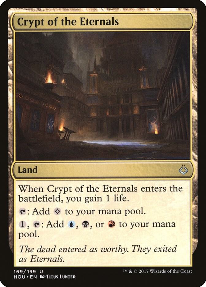 Crypt of the Eternals 169 card from Hour of Devastation