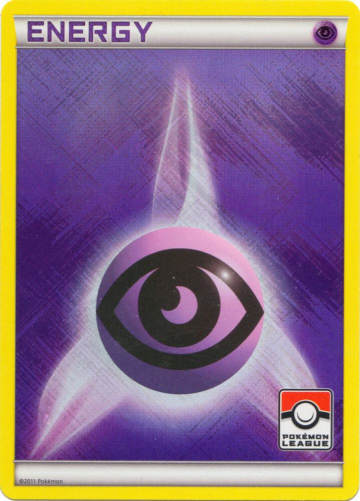 Psychic Energy (2011 Pokemon League) card from League & Championship Cards