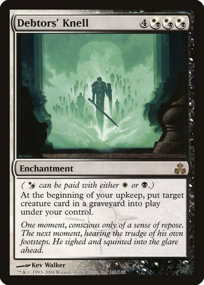 Debtors' Knell 141 card from Guildpact