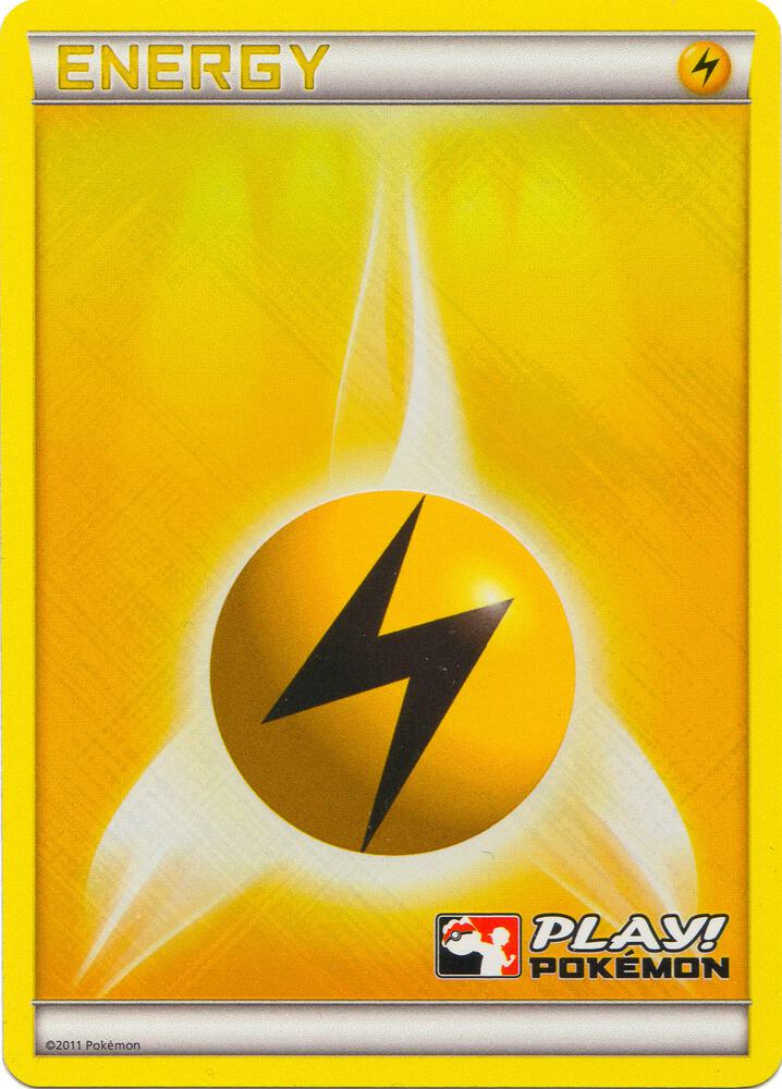 Lightning Energy (2011 Play! Pokemon) card from League & Championship Cards