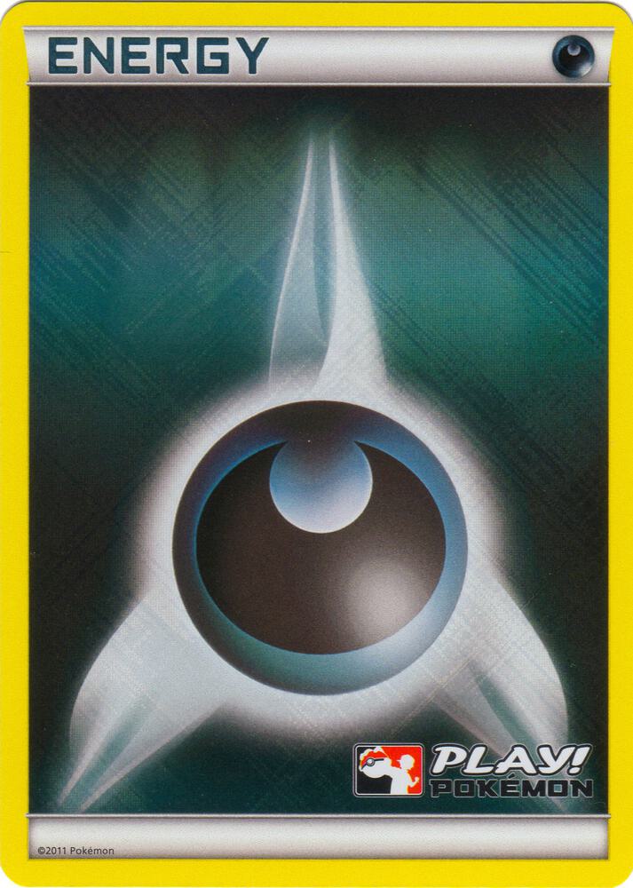 Darkness Energy (2011 Play! Pokemon) card from League & Championship Cards