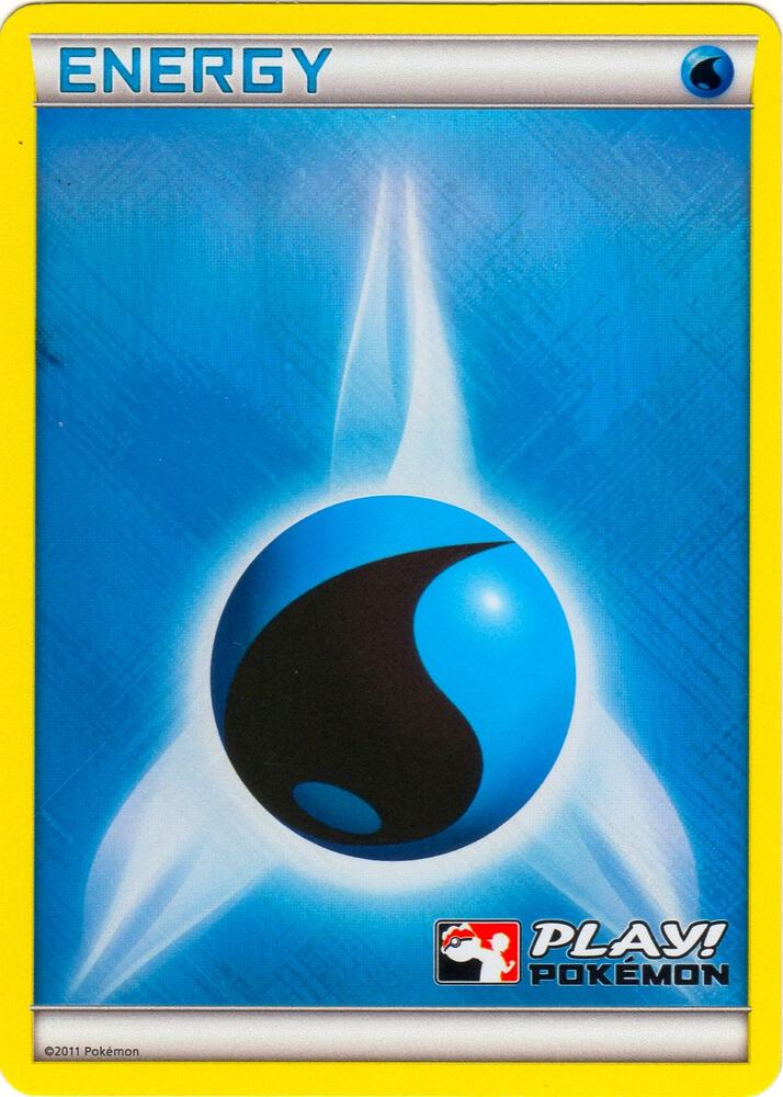 Water Energy (2011 Play! Pokemon) card from League & Championship Cards