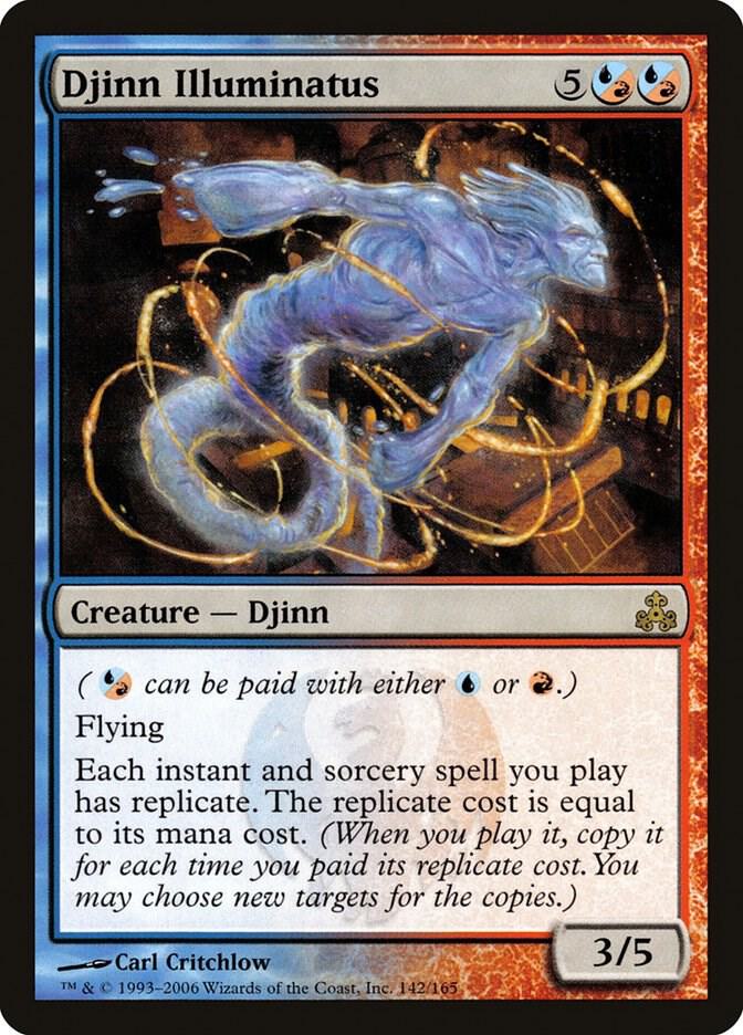 Djinn Illuminatus 142 card from Guildpact
