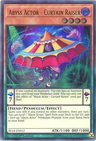Abyss Actor - Curtain Raiser BLLR-EN012 card from Battles of Legend: Light's Revenge