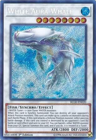White Aura Whale BLLR-EN020 card from Battles of Legend: Light's Revenge
