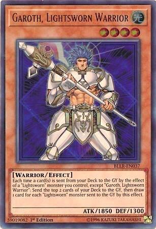 Garoth, Lightsworn Warrior BLLR-EN037 card from Battles of Legend: Light's Revenge