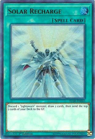 Solar Recharge BLLR-EN045 card from Battles of Legend: Light's Revenge