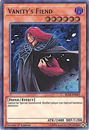 Vanity's Fiend BLLR-EN047 card from Battles of Legend: Light's Revenge
