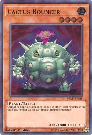 Cactus Bouncer BLLR-EN049 card from Battles of Legend: Light's Revenge