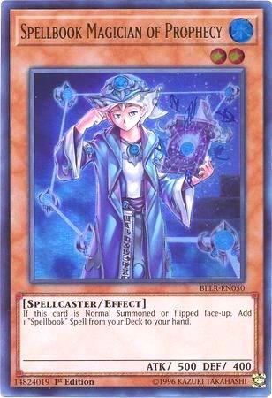Spellbook Magician of Prophecy BLLR-EN050 card from Battles of Legend: Light's Revenge
