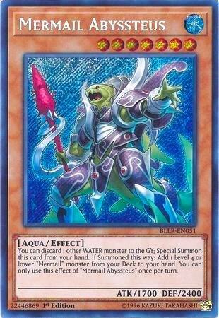Mermail Abyssteus BLLR-EN051 card from Battles of Legend: Light's Revenge