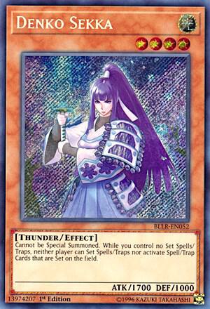 Denko Sekka BLLR-EN052 card from Battles of Legend: Light's Revenge