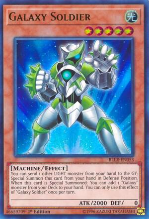 Galaxy Soldier BLLR-EN053 card from Battles of Legend: Light's Revenge