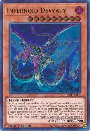 Infernoid Devyaty BLLR-EN054 card from Battles of Legend: Light's Revenge