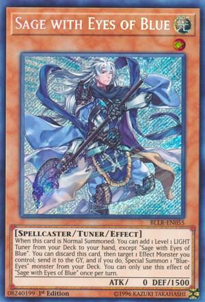 Sage with Eyes of Blue BLLR-EN055 card from Battles of Legend: Light's Revenge
