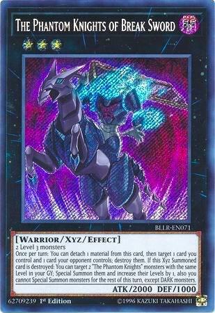 The Phantom Knights of Break Sword BLLR-EN071 card from Battles of Legend: Light's Revenge