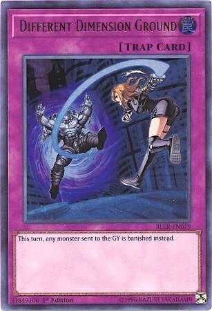 Different Dimension Ground BLLR-EN079 card from Battles of Legend: Light's Revenge