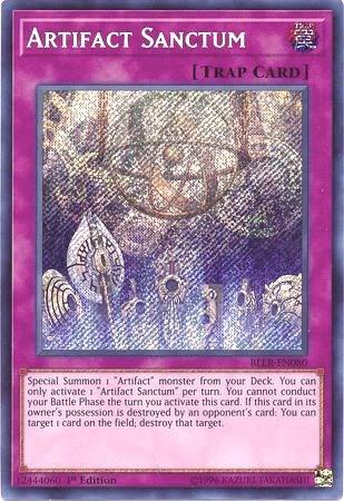 Artifact Sanctum BLLR-EN080 card from Battles of Legend: Light's Revenge