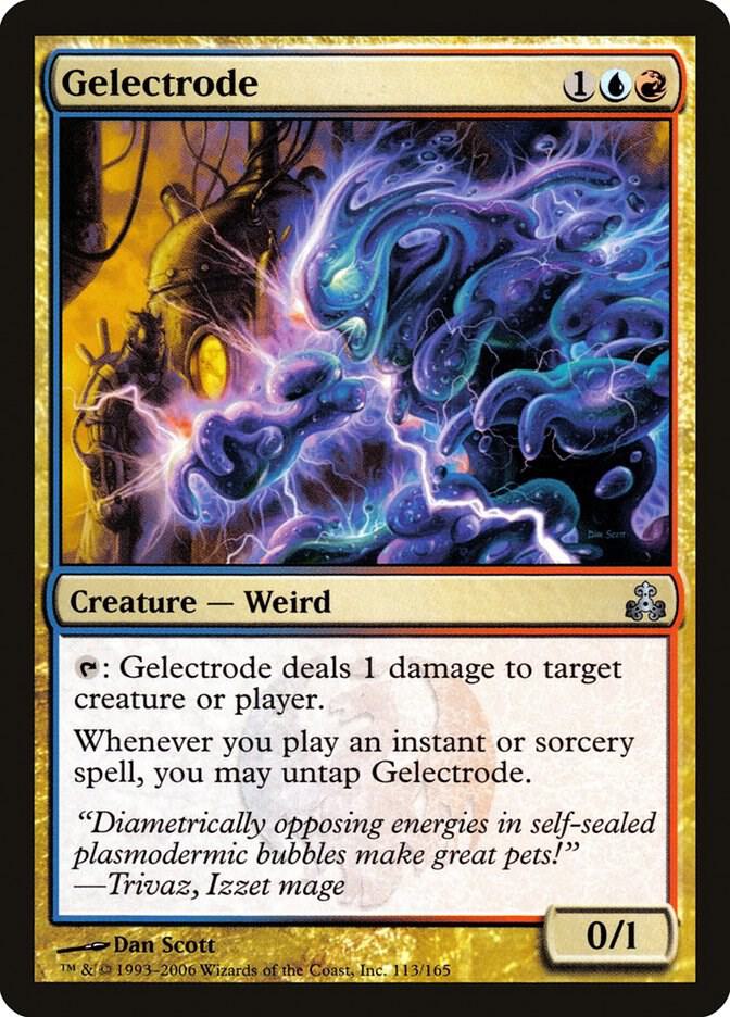 Gelectrode 113 card from Guildpact