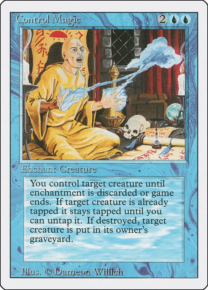 Control Magic card from Revised Edition