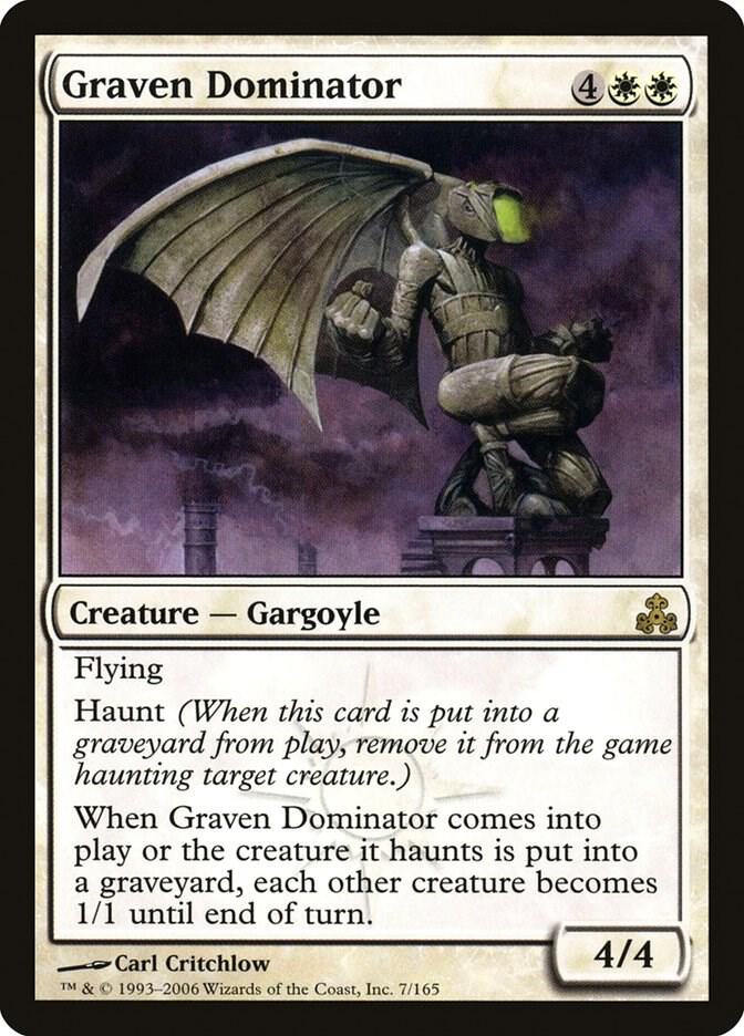 Graven Dominator 7 card from Guildpact