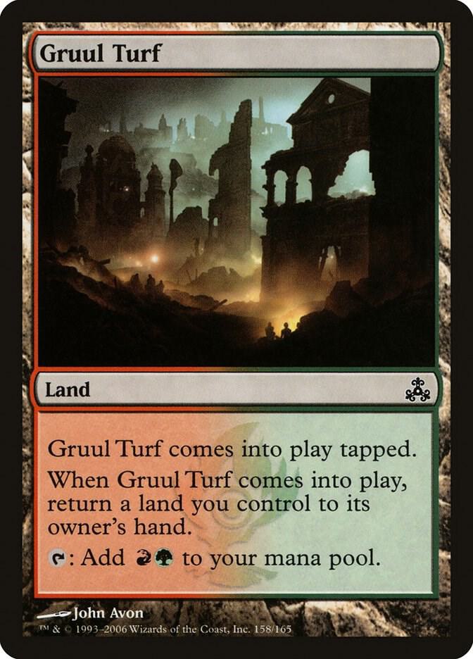 Gruul Turf 158 card from Guildpact