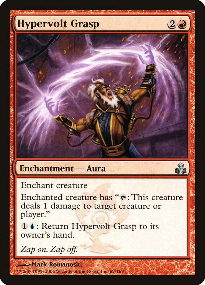 Hypervolt Grasp 67 card from Guildpact