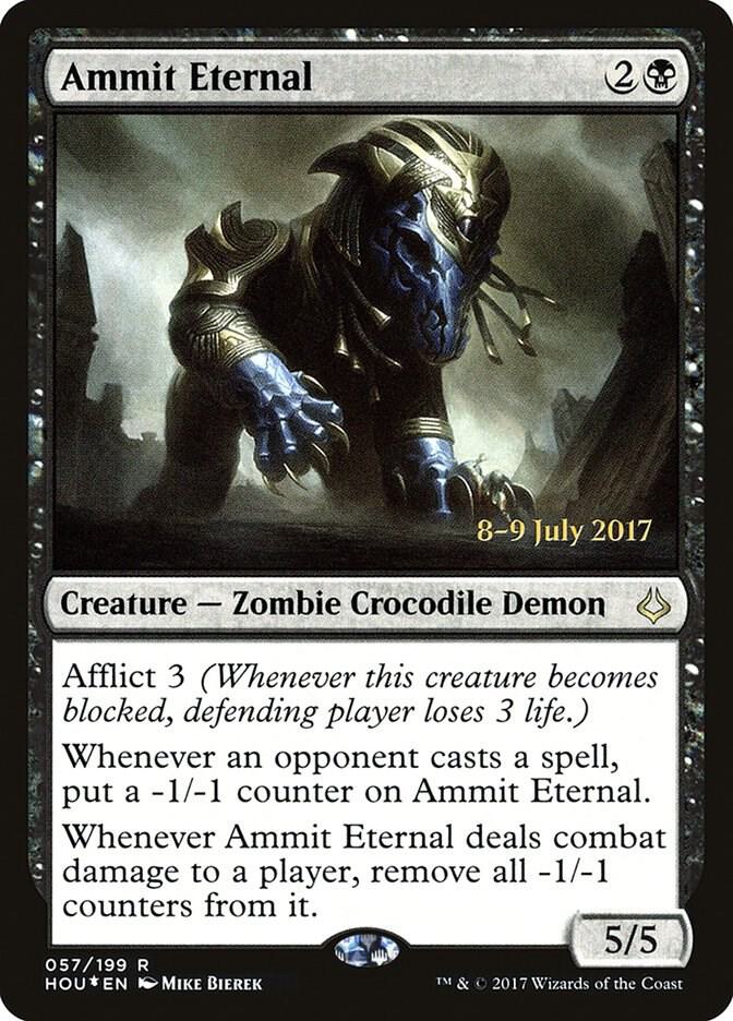 Ammit Eternal 57 card from Prerelease Cards