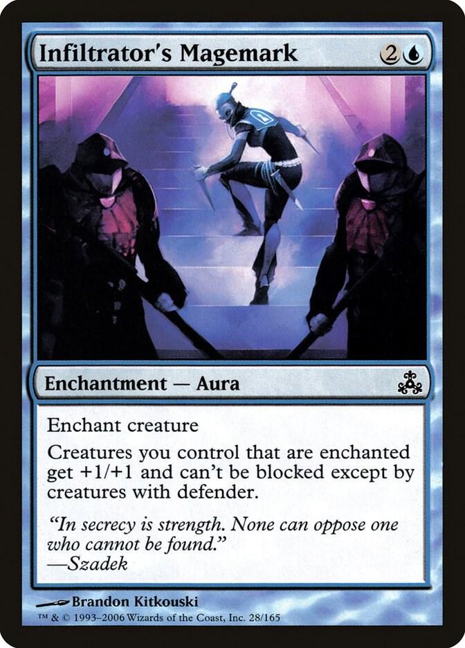 Infiltrator's Magemark 28 card from Guildpact