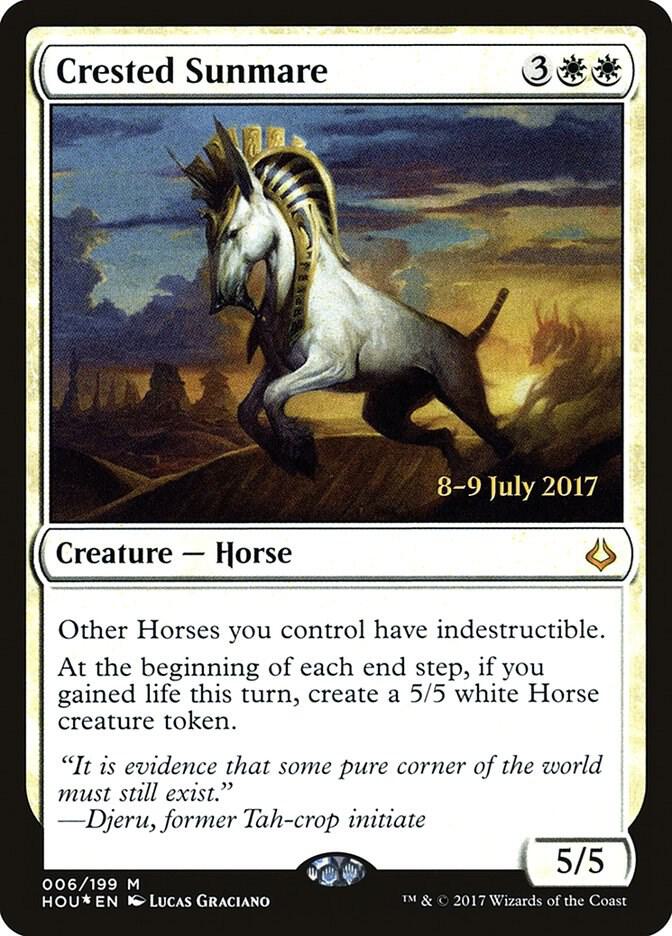 Crested Sunmare 6 card from Prerelease Cards