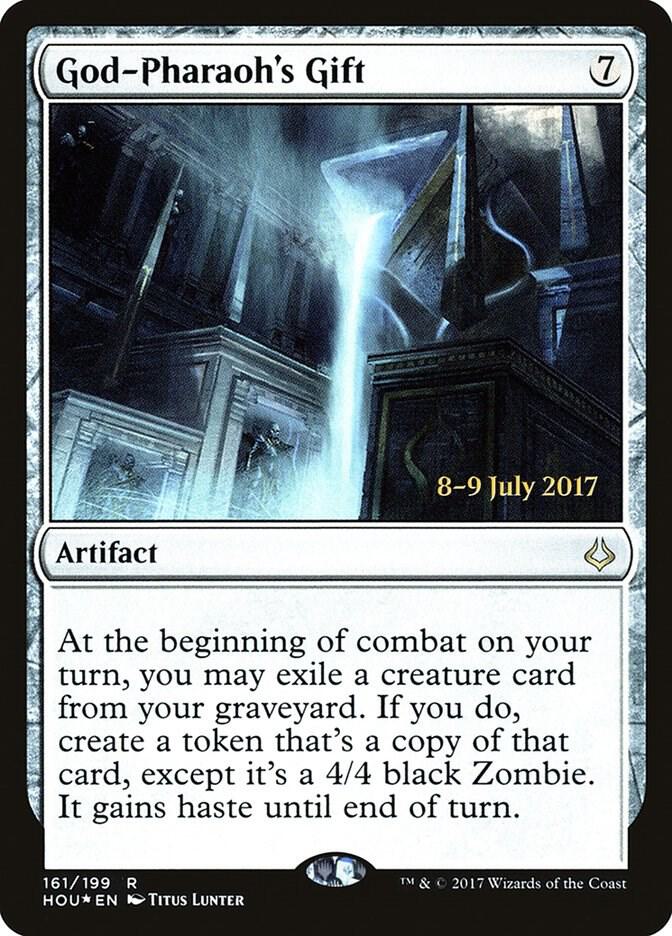 God-Pharaoh's Gift 161 card from Prerelease Cards